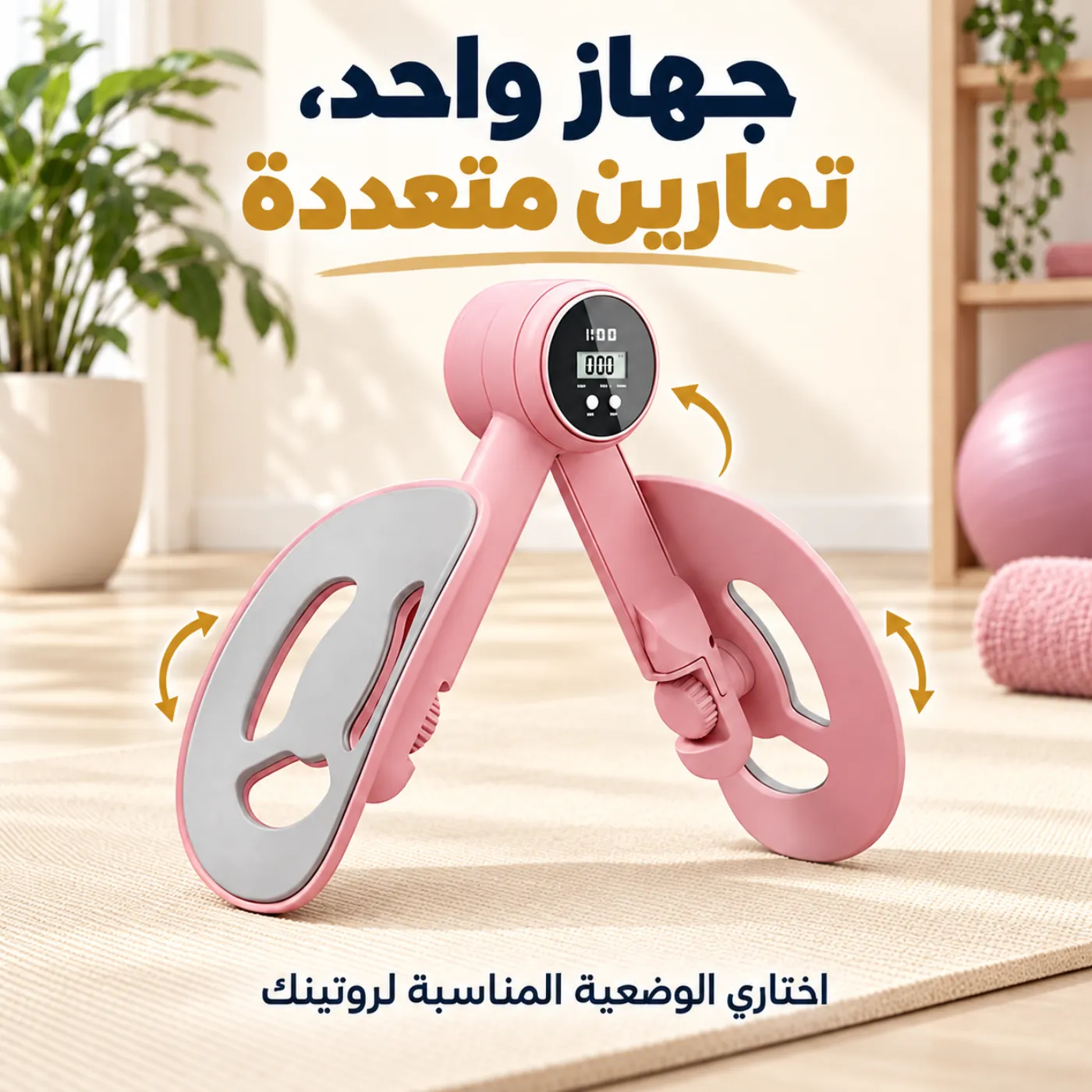 جهاز واحد لعدة تمارين منزلية